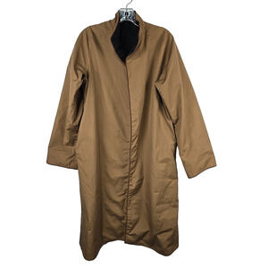 Vintage T.T. Mallo by Max Adler Women Coat Reversible Carmel/Black Full Length 6